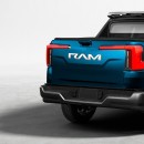 Ram Dakota 1200 Turbo & EV renderings by KDesign AG