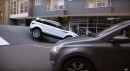 Range Rover Evoque speed bump prank