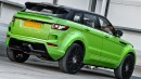 Range Rover Evoque in Lamborghini Green Pearl