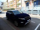 Range Rover Evoque with Blue Velvet Wrap