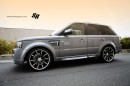 Range Rover Sport on Vossen CV1 22-Inch Wheels