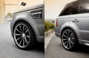 Range Rover Sport on Vossen CV1 22-Inch Wheels