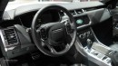 2015 Range Rover Sport SVR steering wheel
