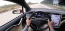 Range Rover Sport SVR vs Tesla Model X P90D Ludicrous