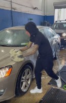 Tekashi 6ix9ine Washing Cars