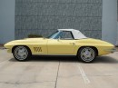 1967 Sunfire Yellow Chevrolet Corvette Convertible L68 for sale from Corvette Mike