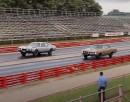 1968 Hurst/Olds vs. 1967 Pontiac GTO drag race