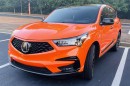 2021 Acura RDX PMC Edition getting auctioned off