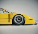 Rare Ferrari F40 LM Lowering on Air Suspension (rendering)