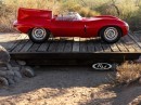 1955 Jaguar D-Type on auction