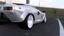 Lambo Countach CGI Rally rendering video reel by carmstyledesign