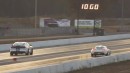Shelby GT350 vs Lotus drag race on Wheels Plus