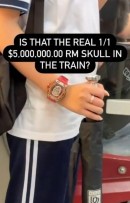 Odd sighting of a one-off Richard Mille watch keeps the Internet guessing