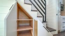 Black Prong Tiny Home Staircase Storage
