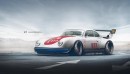 RWB Porsche 356 rendering