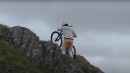 Pro cyclist Gee Atherton crashes during mountain bike session on the mountain