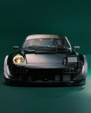 RWB Porsche 993-series 911 Restomod Advan Inked rendering by richter.cgi