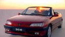 Ray Charles drives the Peugeot 306 Cabriolet in 1994 ad