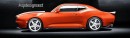 2019 to 1967 Chevrolet Camaro Iconic Spec neo-retro rendering by spdesignsest
