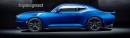 2019 to 1967 Chevrolet Camaro Iconic Spec neo-retro rendering by spdesignsest