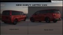 2025 Chevrolet Astro rendering by Digimods DESIGN