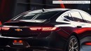 2025 Chevrolet Impala rendering by PoloTo