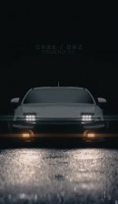 Toyota AE86 Trueno V2 GR86 BRZ revival rendering by arnold_design