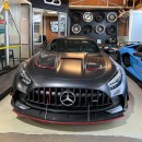 Red-Accented Mercedes-AMG GT Black Series downpipe tuned by RDB LA
