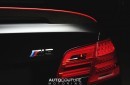 Red and Matte Black BMW E92 M3