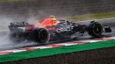 Max Verstappen Driving in Wet Conditions