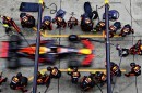 Red Bull Racing Honda Pit Exit