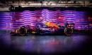 Red Bull RB20 F1 car with custom livery