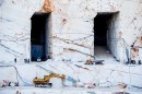 Dionysos marble quarry in Greece