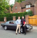 Christian Horner and Aston Martin DB5
