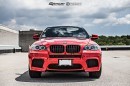 Red Chrome BMW X6 M