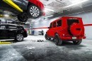Mercedes G63 AMG with Renntech and ADV.1 Goodies