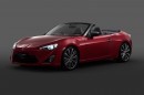 Red Toyota FT-86 Open Concept