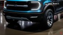 2025 Ford Bronco PHEV rendering on Talk Wheels