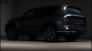 2025 Lexus LX 600 rendering by Digimods DESIGN