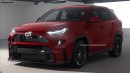 2025 Toyota RAV4 GR Sport rendering by Digimods DESIGN