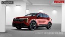 2025 Kia Sportage rendering by AutoYa Interior
