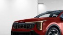 2025 Kia Sportage rendering by AutoYa Interior