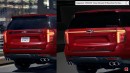 2024 Chevy Tahoe RST CGI facelift by Halo oto