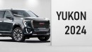 2024 GMC Yukon Denali CGI facelift by AutoYa Interior