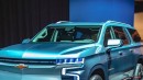 2025 Chevrolet Suburban EV rendering by SRK Designs