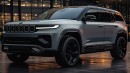 2025 Jeep Grand Cherokee Hybrid &Hurricane rendering by Q Cars