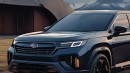 2025 Subaru Ascent Hybrid rendering by Q Cars