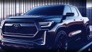2025 Toyota Tundra CGI facelift by TheAutoReport