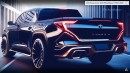 2025 Toyota Tundra CGI facelift by TheAutoReport