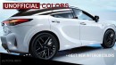2025 or 2026 Lexus RX 550h+ rendering by AutoYa